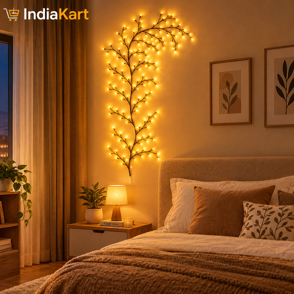 Enchanted Willow Vine Lights Twinkling Tree,Lighted Vines for Room Decor with String Lights,Wall Vines with Lights in 8 Modes & Timer Willow Branch Lights for Bedroom