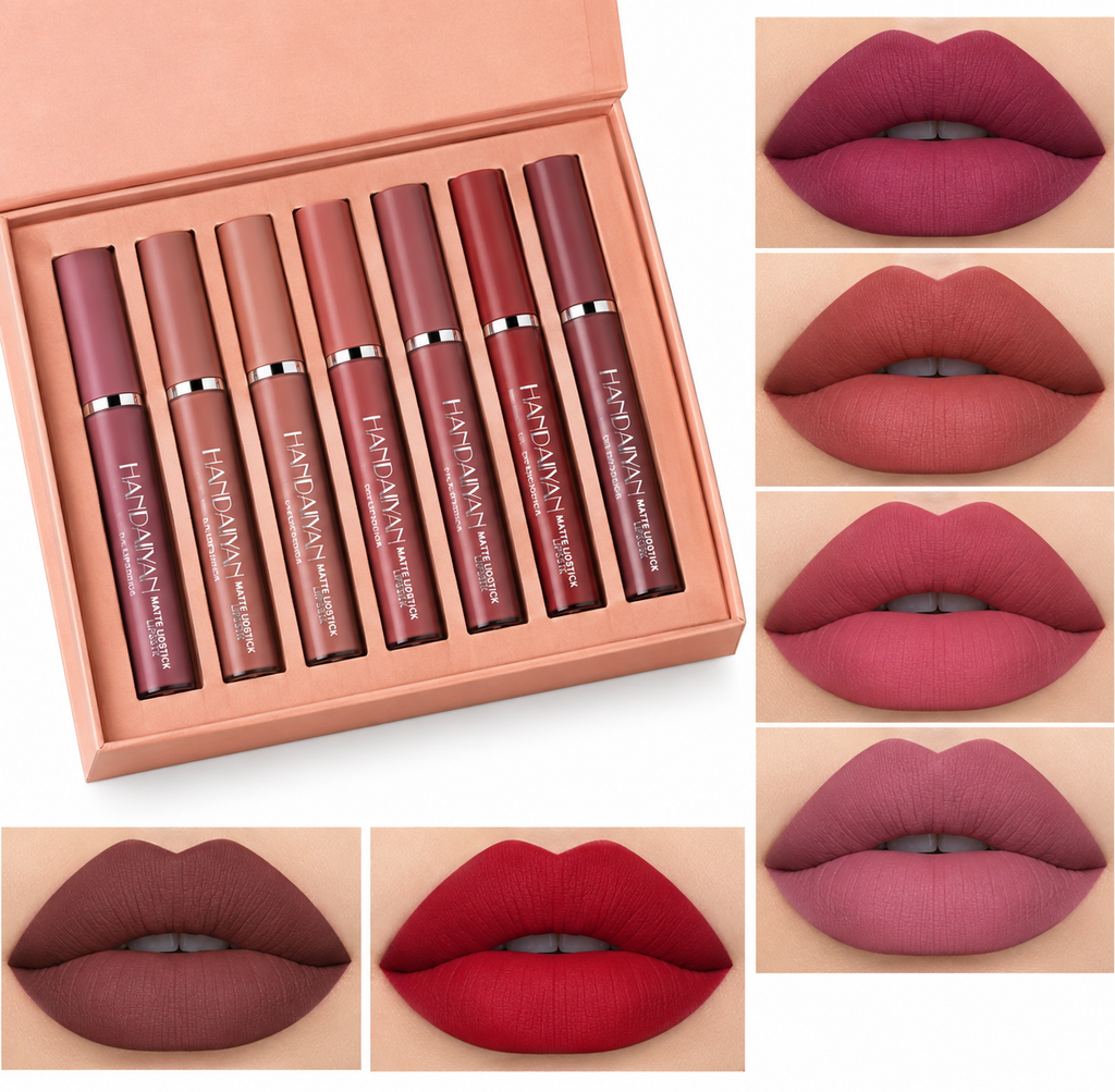Sajuma Beauty new velvet long lasting waterproof non transfer liquid matte lipstick set of 6