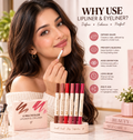 6 Pcs Multicolor Lipliner & Eyeliner Set