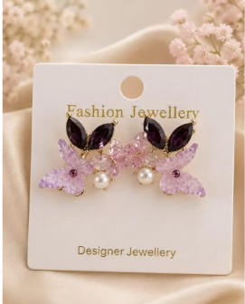 Imported Butterfly Earrings for Women & Girls | Trendy Korean Fashion Jewellery