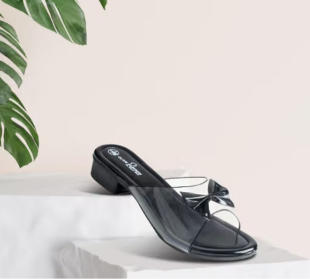 OLIVE FASHION BLACK WOME LOW HEEL